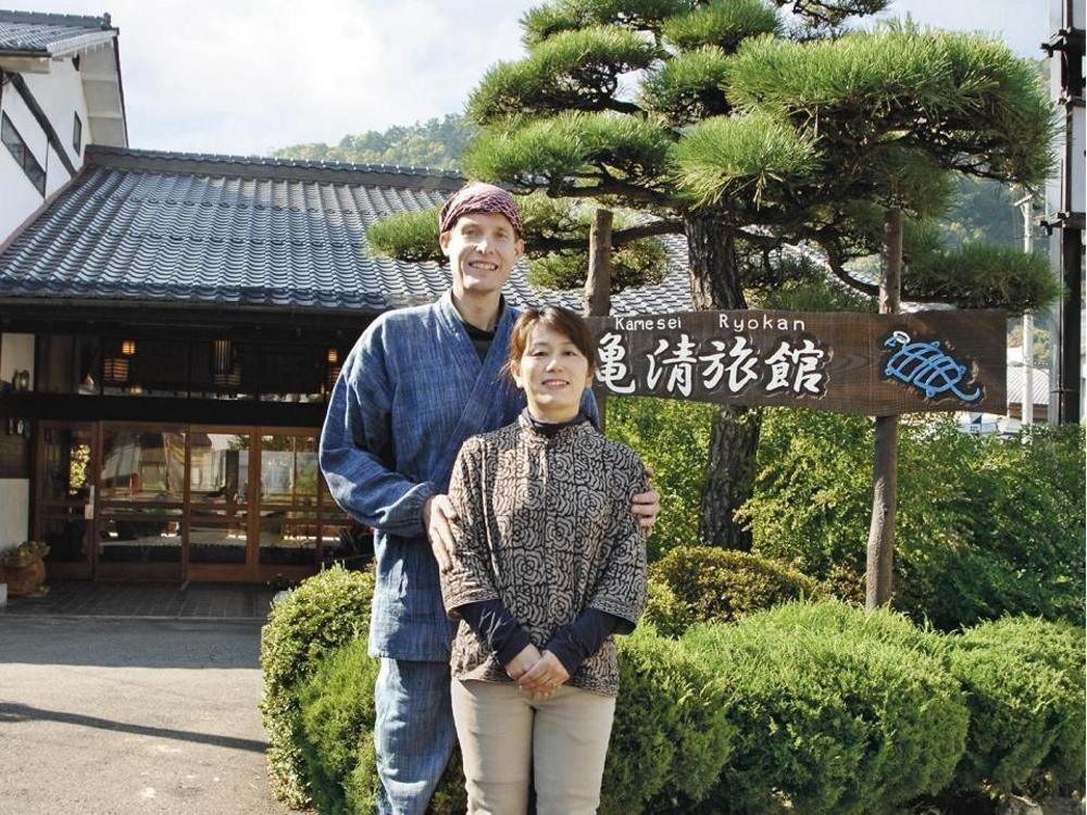 Kamesei Ryokan Chikuma Экстерьер фото